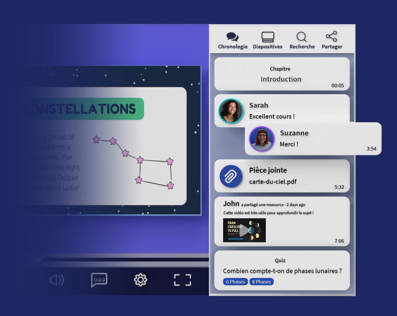 WebStudio - Enregistrement intégré